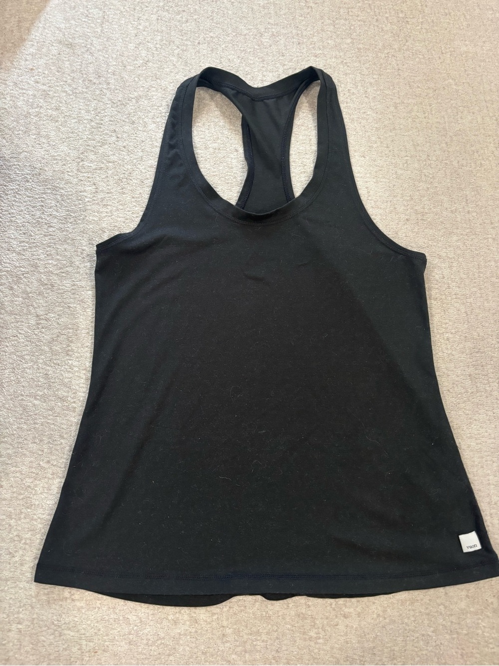 Vuori Black Racerback Tank - Women's
